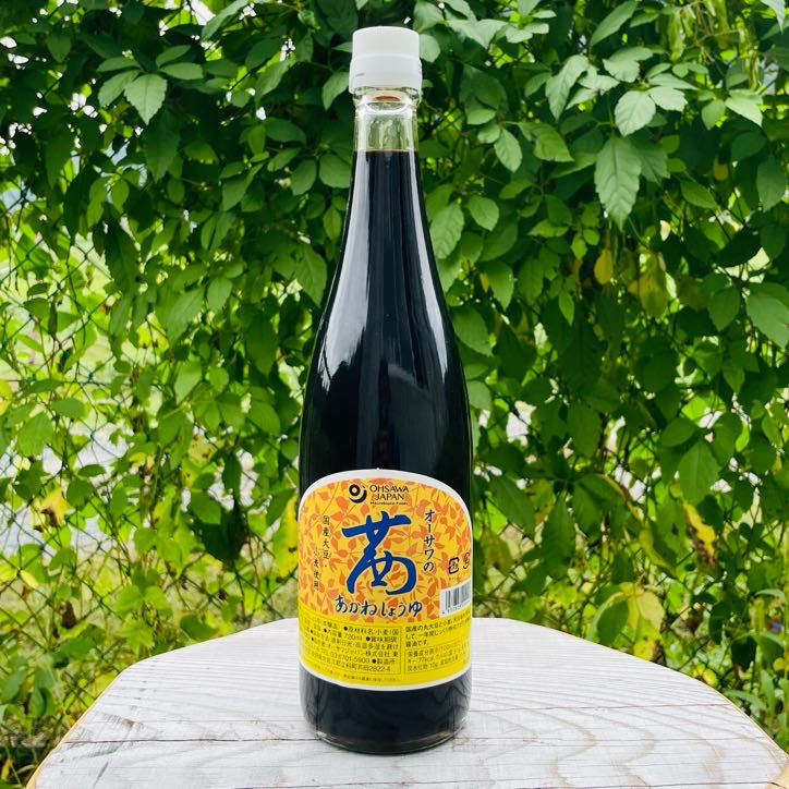 普段使いにちょうどいい、オーサワの茜醤油 720ML